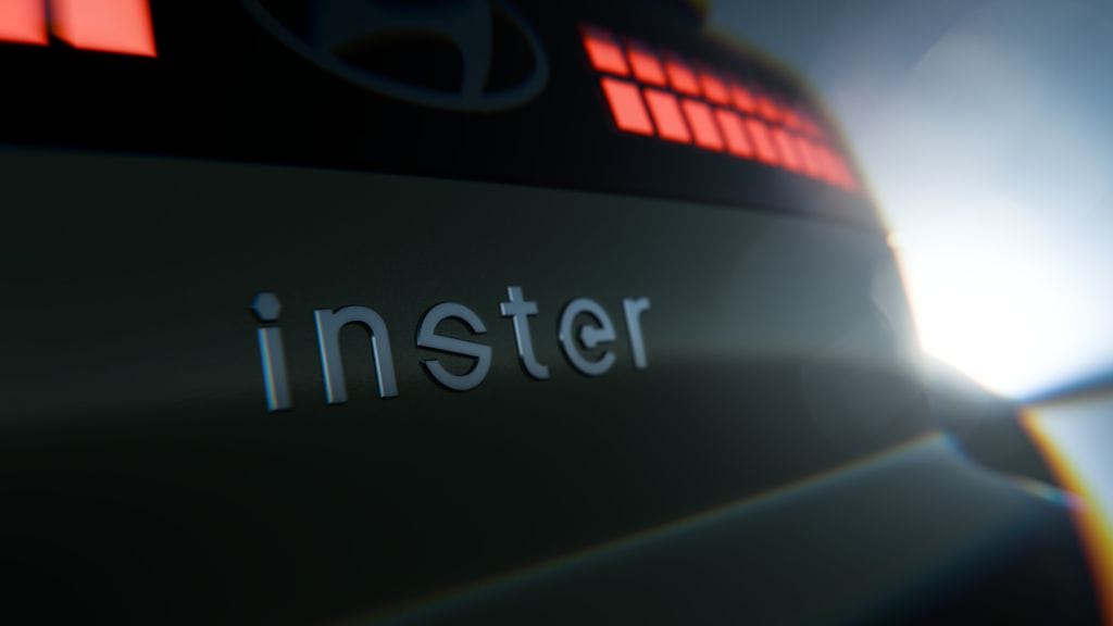 Hyundai Motor Teases New All-Electric INSTER